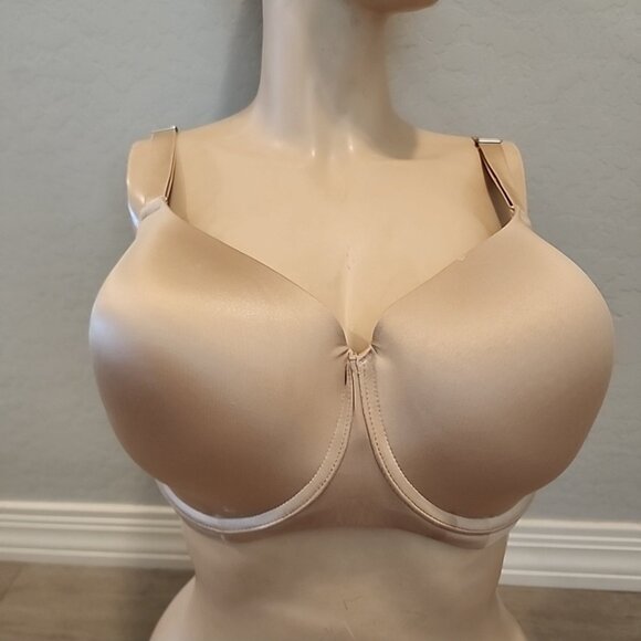 Soma Bra 36DD Nude Underwire Lined Vanishing Back Balconette - Picture 1 of 3